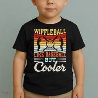 Wiffleball Like Baseball But Cooler Toddler T-Shirt thumb 2