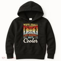 Wiffleball Like Baseball But Cooler Kids Hoodie thumb 0