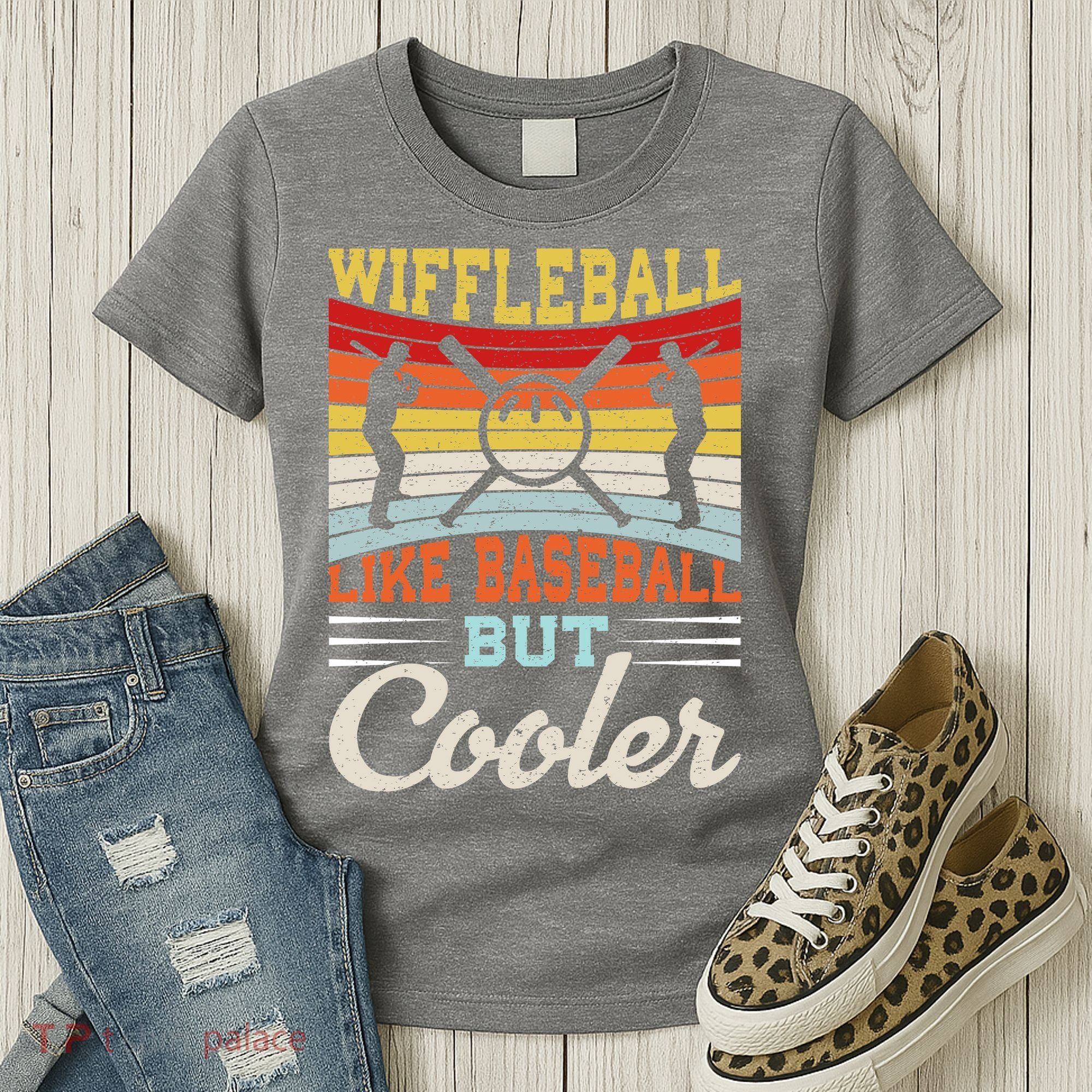 Wiffleball Like Baseball But Cooler Women's T-Shirt