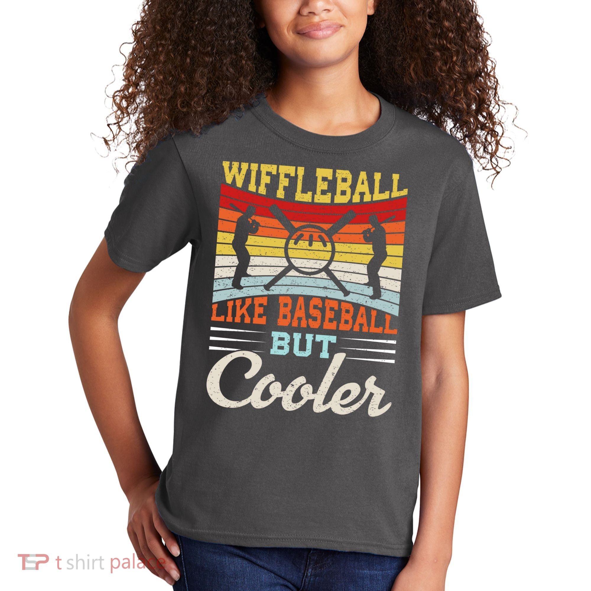 Wiffleball Like Baseball But Cooler Kids T-Shirt