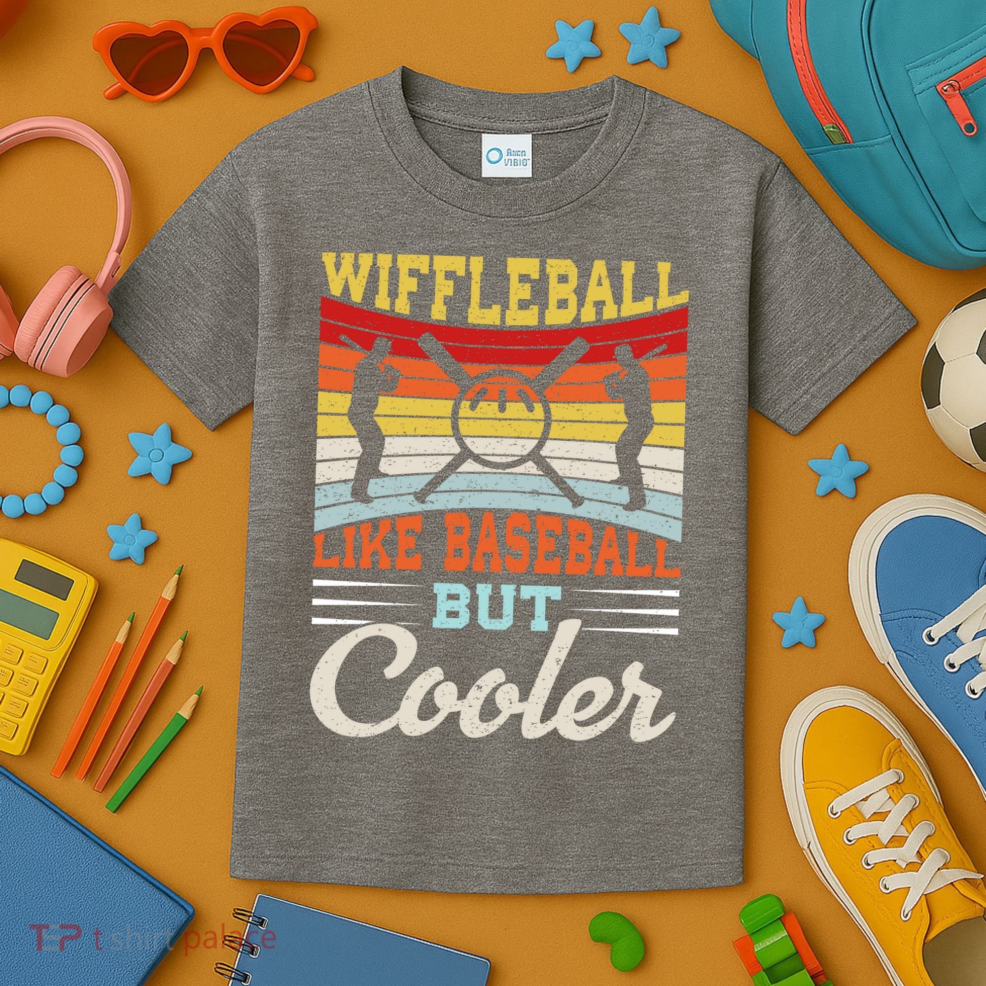 Wiffleball Like Baseball But Cooler Kids T-Shirt