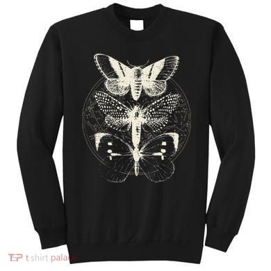 Witchcore Lepidoptera Butterfly Moth Insect Astronomy Lover Sweatshirt