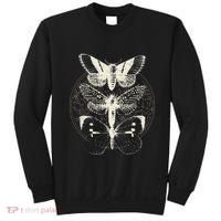 Witchcore Lepidoptera Butterfly Moth Insect Astronomy Lover Sweatshirt thumb 0