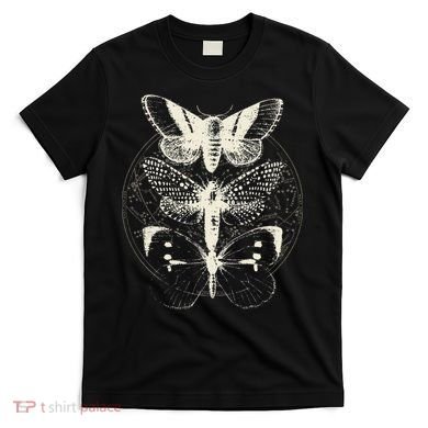 Witchcore Lepidoptera Butterfly Moth Insect Astronomy Lover T-Shirt