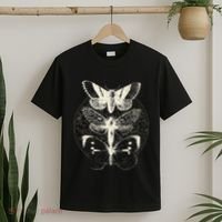Witchcore Lepidoptera Butterfly Moth Insect Astronomy Lover T-Shirt thumb 2