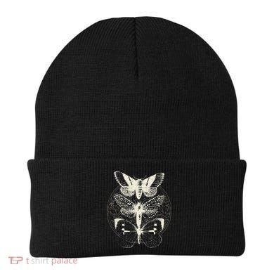 Witchcore Lepidoptera Butterfly Moth Insect Astronomy Lover Beanie