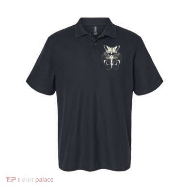 Witchcore Lepidoptera Butterfly Moth Insect Astronomy Lover Polo