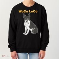 Woco Loco Boston Terrier Dog Women's Sweatshirt thumb 0