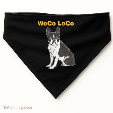 Woco Loco Boston Terrier Dog USA-Made Doggie Bandana