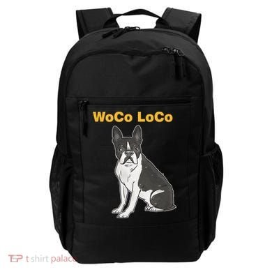 Woco Loco Boston Terrier Dog Backpack