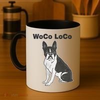 Woco Loco Boston Terrier Dog Coffee Mug thumb 4