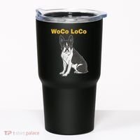 Woco Loco Boston Terrier Dog Tumbler thumb 0