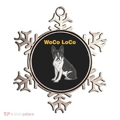 Woco Loco Boston Terrier Dog Ornament