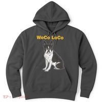 Woco Loco Boston Terrier Dog Hoodie thumb 0