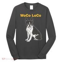 Woco Loco Boston Terrier Dog Long Sleeve Shirt thumb 0