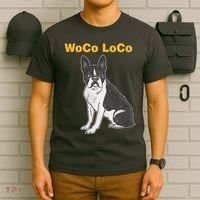 Woco Loco Boston Terrier Dog T-Shirt thumb 6
