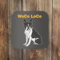 Woco Loco Boston Terrier Dog Coaster thumb 0