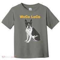 Woco Loco Boston Terrier Dog Toddler T-Shirt thumb 0
