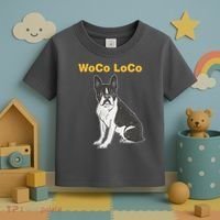Woco Loco Boston Terrier Dog Toddler T-Shirt thumb 3