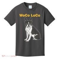 Woco Loco Boston Terrier Dog Kids T-Shirt thumb 0