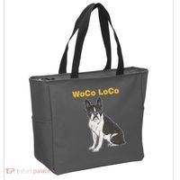 Woco Loco Boston Terrier Dog Tote Bag thumb 2