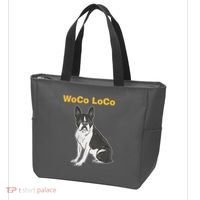 Woco Loco Boston Terrier Dog Tote Bag thumb 3
