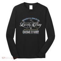 Westbank Lonely Boy North Pontchartrain Blues Chrome Cowboy Long Sleeve Shirt thumb 0