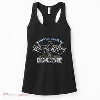 Westbank Lonely Boy North Pontchartrain Blues Chrome Cowboy Women's Tank Top thumb 0