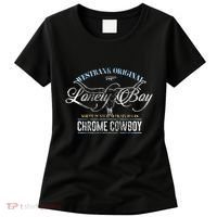 Westbank Lonely Boy North Pontchartrain Blues Chrome Cowboy Women's T-Shirt thumb 0