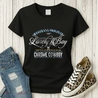 Westbank Lonely Boy North Pontchartrain Blues Chrome Cowboy Women's T-Shirt thumb 3