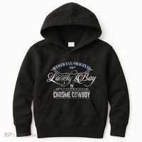 Westbank Lonely Boy North Pontchartrain Blues Chrome Cowboy Kids Hoodie thumb 0