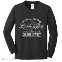 Westbank Lonely Boy North Pontchartrain Blues Chrome Cowboy Kids Long Sleeve Shirt thumb 0
