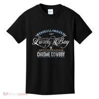 Westbank Lonely Boy North Pontchartrain Blues Chrome Cowboy Kids T-Shirt thumb 0