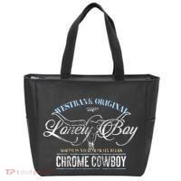 Westbank Lonely Boy North Pontchartrain Blues Chrome Cowboy Tote Bag thumb 0