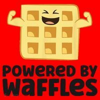 Waffle Lover Breakfast Waffles Powered By Waffles Santa Hat thumb 1