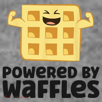 Waffle Lover Breakfast Waffles Powered By Waffles Toddler Hoodie thumb 2