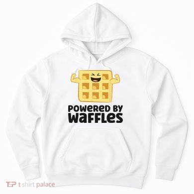 Waffle Lover Breakfast Waffles Powered By Waffles Hoodie
