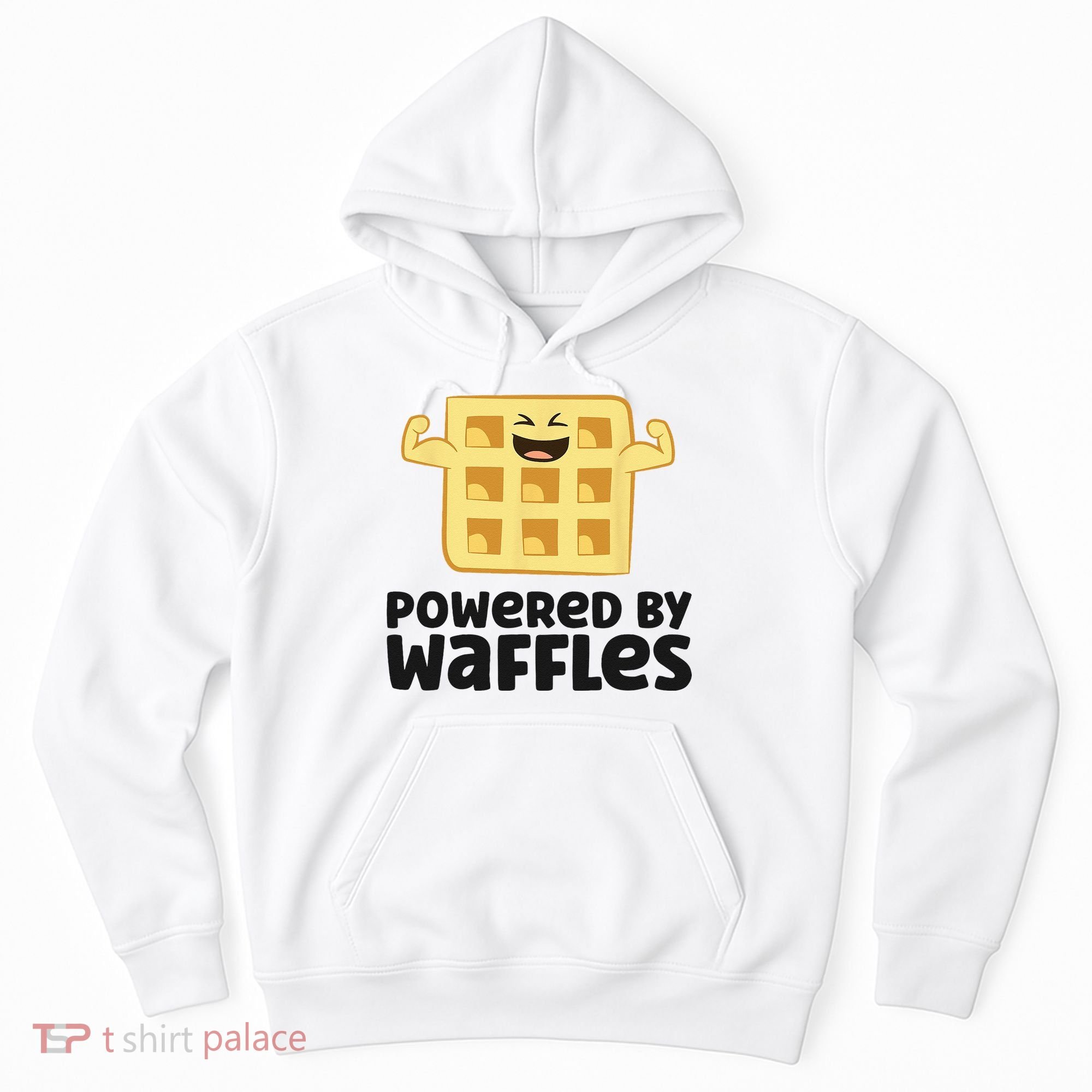 Waffle Lover Breakfast Waffles Powered By Waffles Hoodie