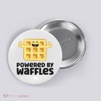 Waffle Lover Breakfast Waffles Powered By Waffles Button thumb 0