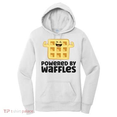 Waffle Lover Breakfast Waffles Powered By Waffles Women's Hoodie