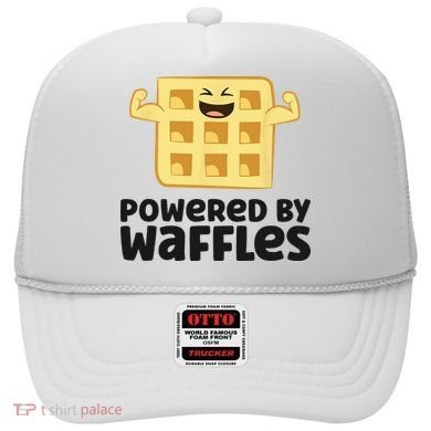 Waffle Lover Breakfast Waffles Powered By Waffles Hat