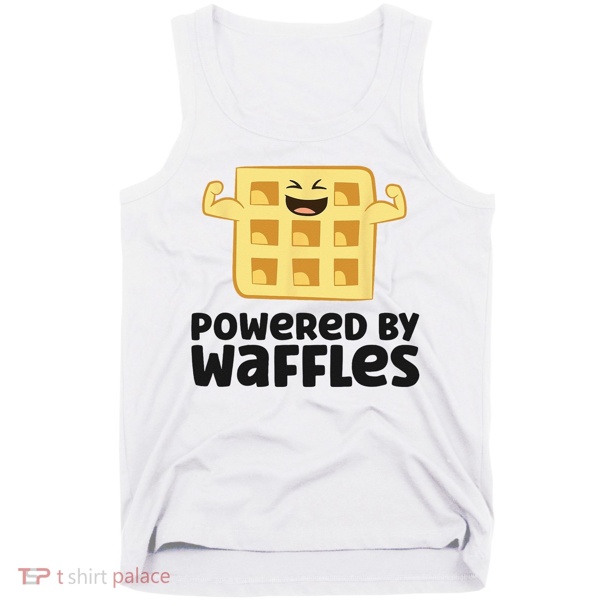 Waffle Lover Breakfast Waffles Powered By Waffles Tank Top