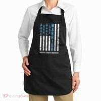 Warrior Light Blue Ribbon Prostate Cancer Awareness Apron thumb 2