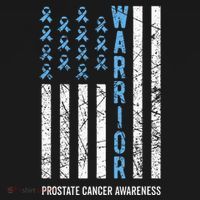 Warrior Light Blue Ribbon Prostate Cancer Awareness Women's Hoodie thumb 2