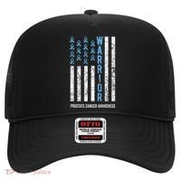 Warrior Light Blue Ribbon Prostate Cancer Awareness Hat thumb 0