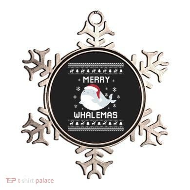 Whale Lover Christmas Ugly Xmas Whale Sweater Whale Gift Great Gift Ornament