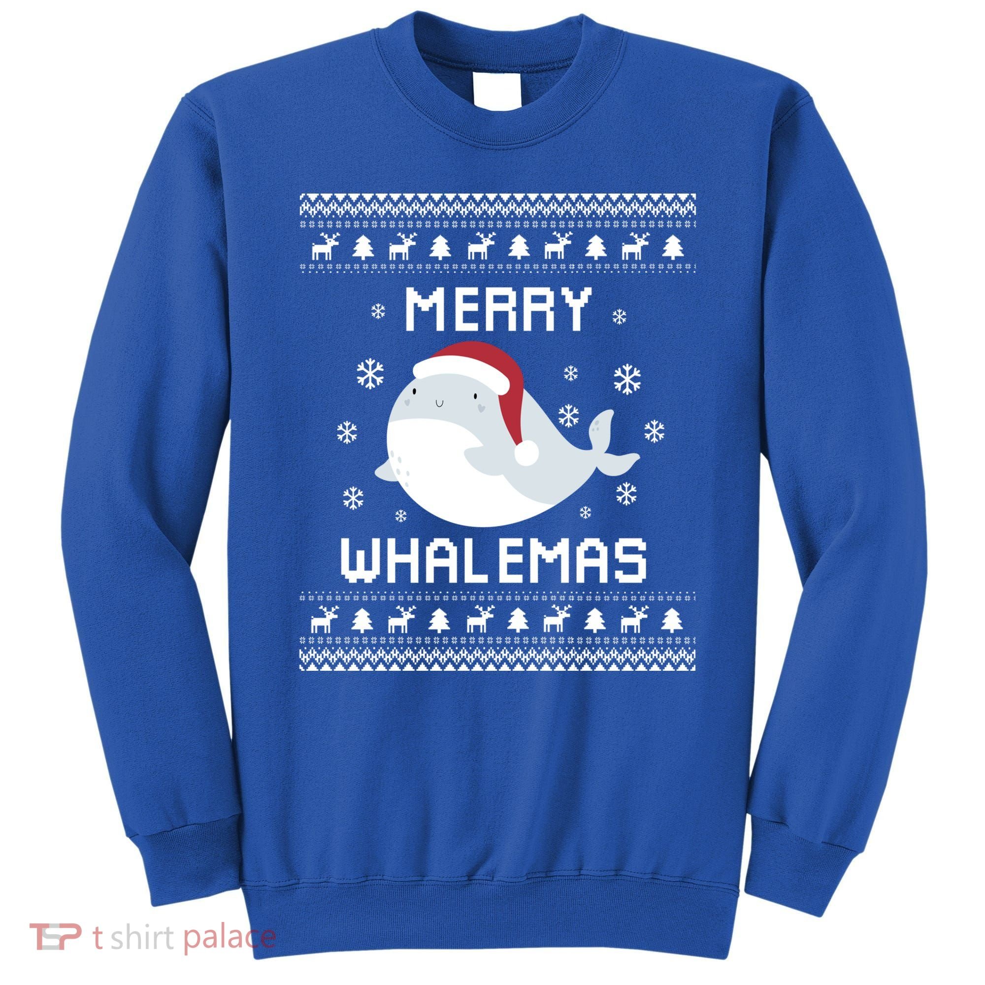 Whale Lover Christmas Ugly Xmas Whale Sweater Whale Gift Great Gift Sweatshirt