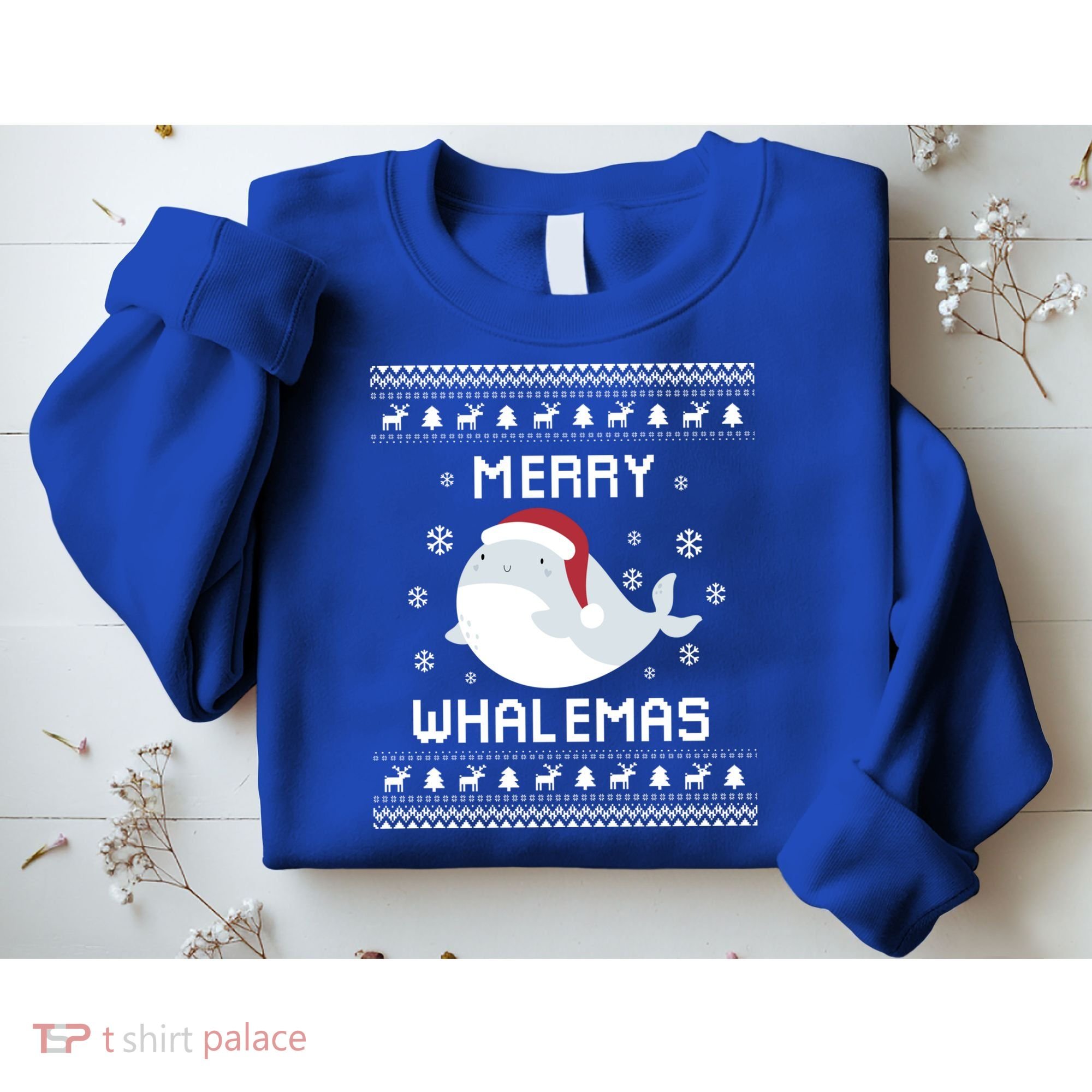 Whale Lover Christmas Ugly Xmas Whale Sweater Whale Gift Great Gift Sweatshirt