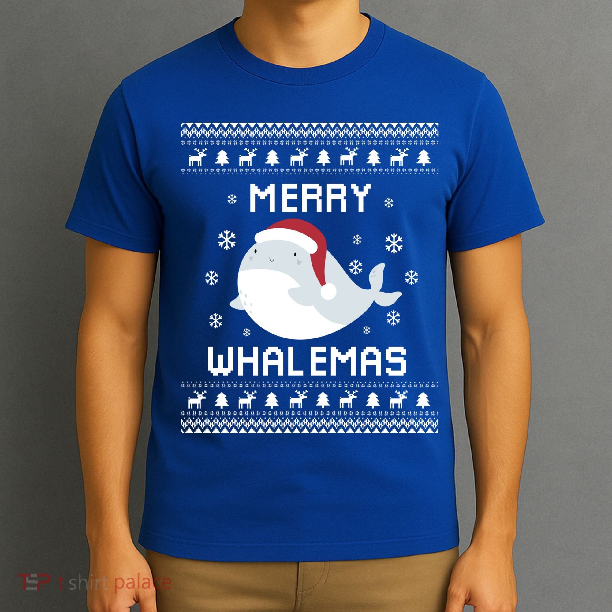 Whale Lover Christmas Ugly Xmas Whale Sweater Whale Gift Great Gift T-Shirt