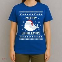 Whale Lover Christmas Ugly Xmas Whale Sweater Whale Gift Great Gift T-Shirt thumb 4